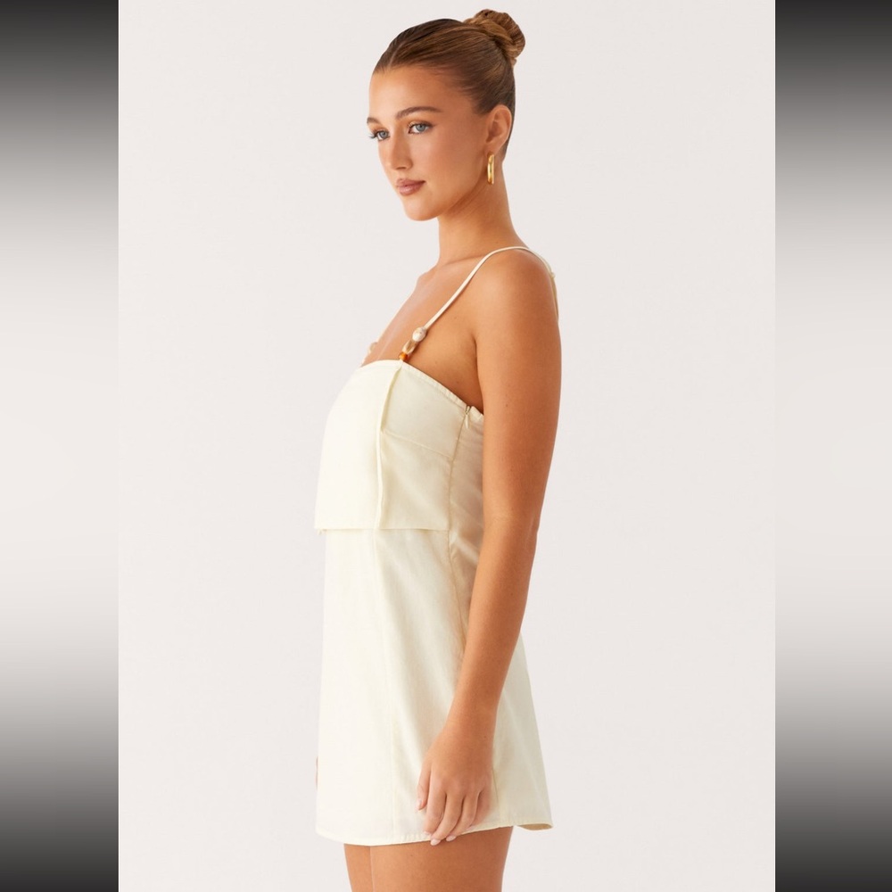 NWT Peppermayo Andres Mini Dress - Butter